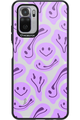 Fluid Smiley Purple - Xiaomi Redmi Note 10