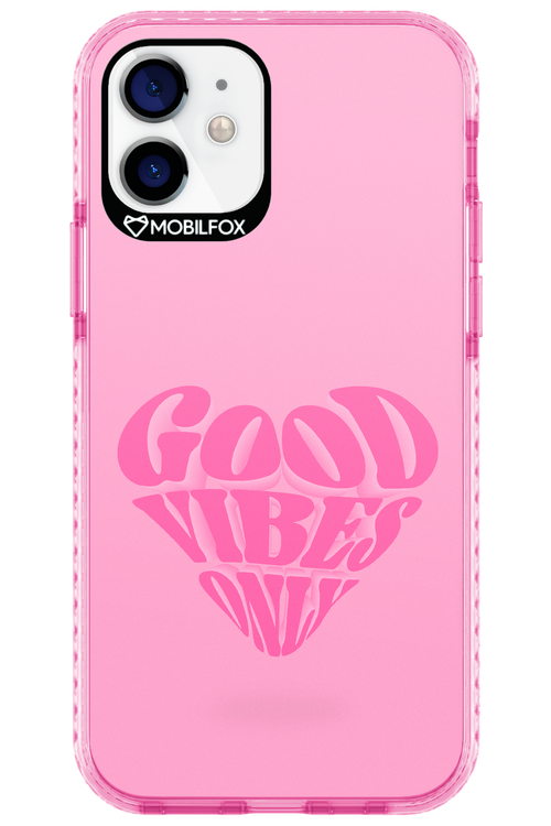 Good Vibes Heart - Apple iPhone 12