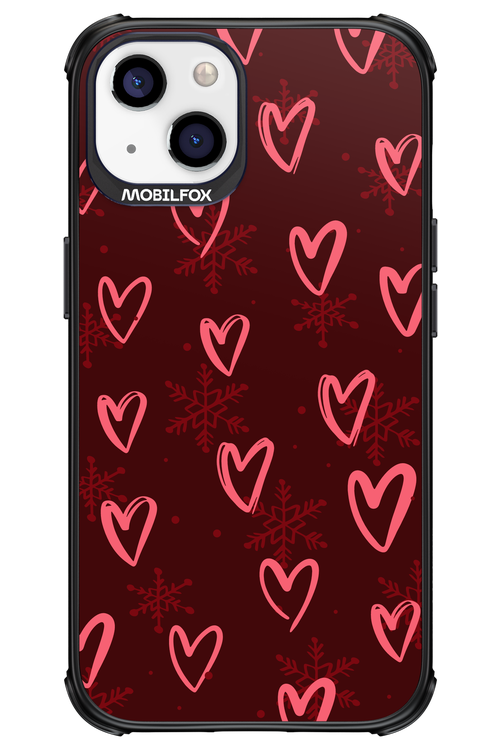 Christmas Hearts - Apple iPhone 13