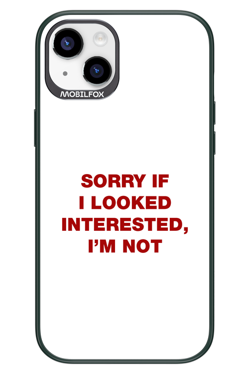 I'm not - Apple iPhone 14 Plus