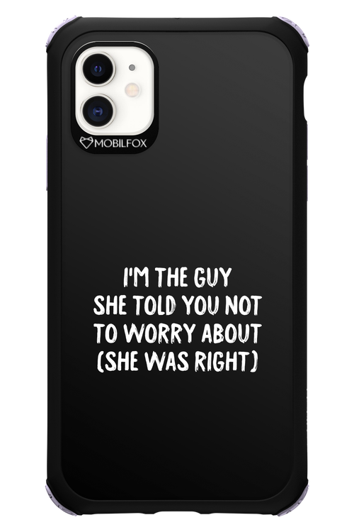 She was right 2.0 - Apple iPhone 11