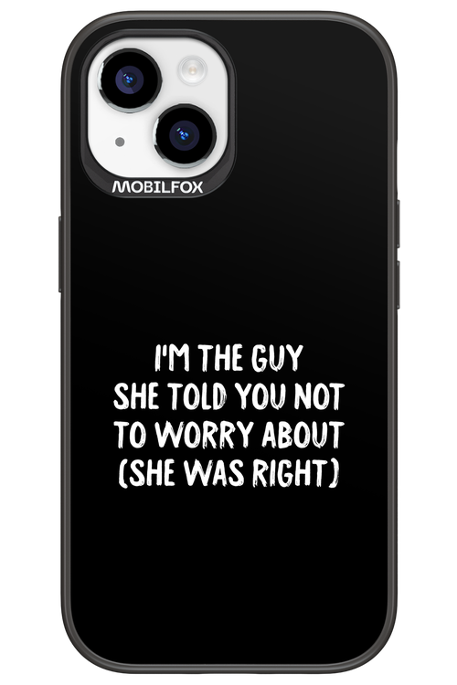 She was right - Apple iPhone 15