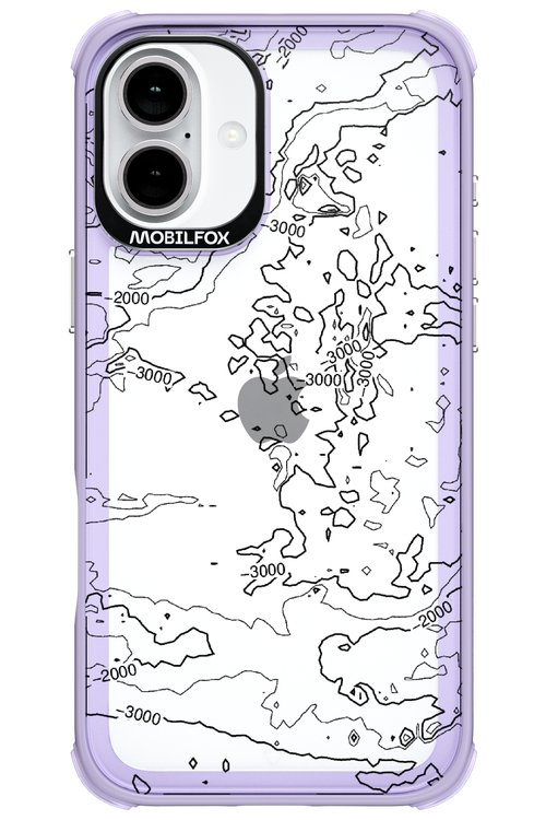 Contour Map - Apple iPhone 16 Plus