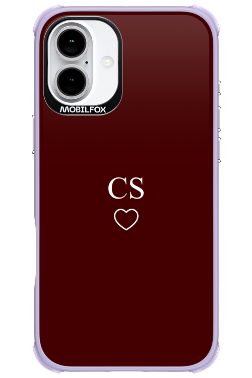 CS Burgundia 2.0 - Apple iPhone 16 Plus