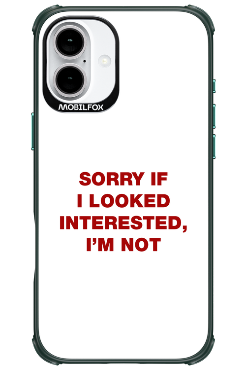 I'm not - Apple iPhone 16 Plus