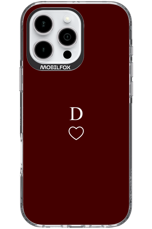 D Burgundia 2.0 - Apple iPhone 16 Pro Max