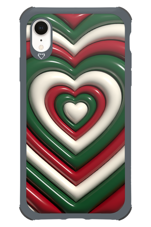 XMAS Hearts - Apple iPhone XR