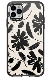 Monochrome Flowerss - Apple iPhone 11 Pro Max