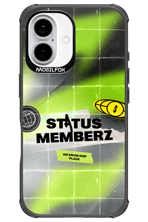 Status Memberz - Apple iPhone 16