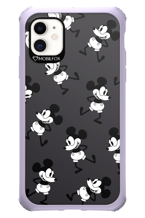 Iconic Mouse (antracite pattern) - Apple iPhone 11