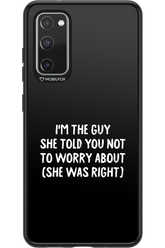 She was right - Samsung Galaxy S20 FE