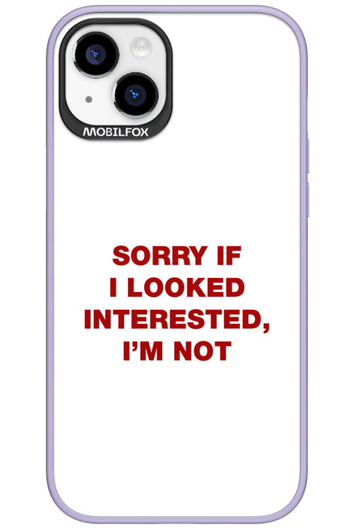 I'm not - Apple iPhone 15 Plus