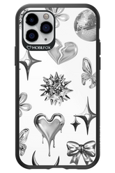 Silver Zone Transparent - Apple iPhone 11 Pro