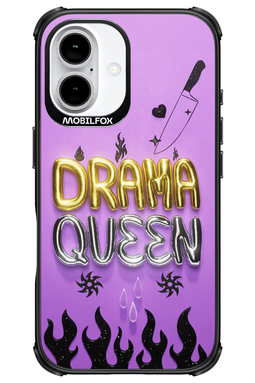 Drama Queen Purple - Apple iPhone 16