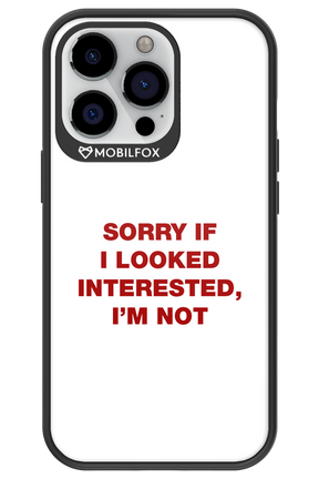 I'm not - Apple iPhone 13 Pro