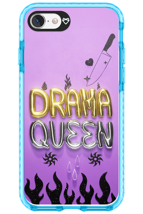 Drama Queen Purple - Apple iPhone 8