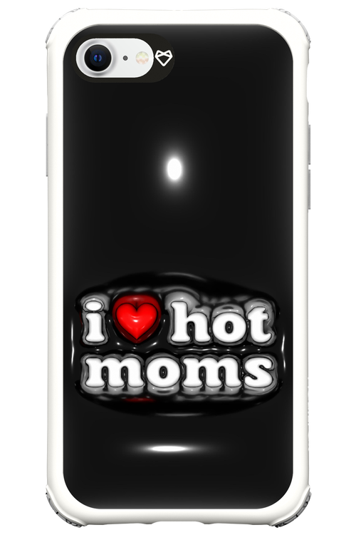 I love hot moms puffer - Apple iPhone 8