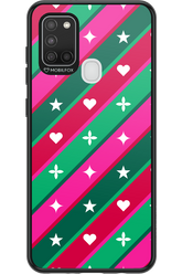 Christmas Stripes - Samsung Galaxy A21 S