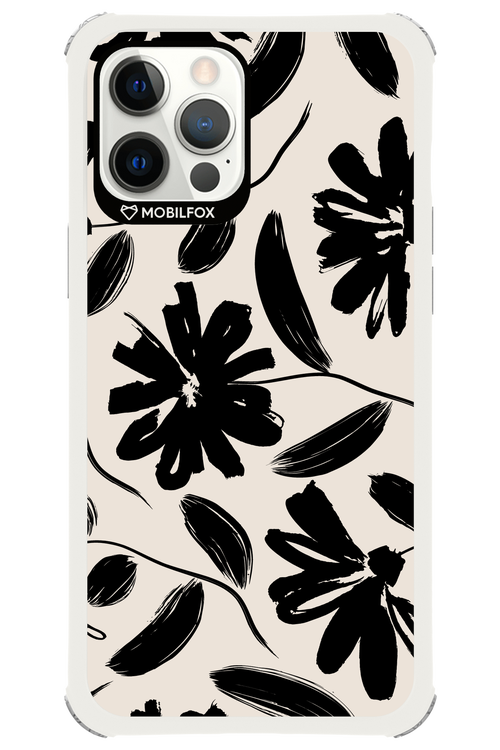 Monochrome Flowerss 2.0 - Apple iPhone 12 Pro Max