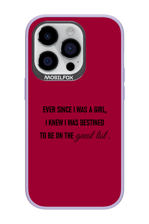 Guest List - Apple iPhone 14 Pro