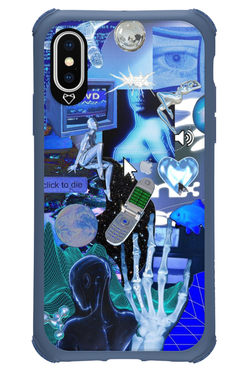 Blue Cyber - Apple iPhone X