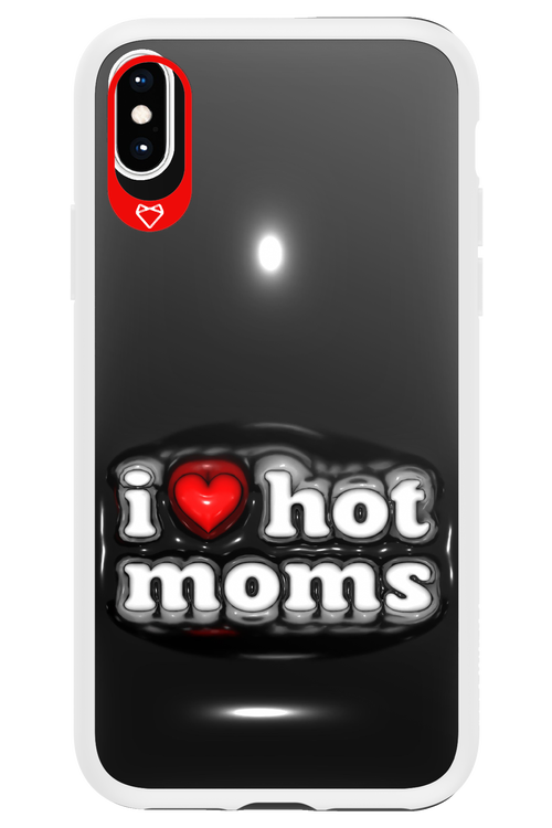 I love hot moms puffer - Apple iPhone X