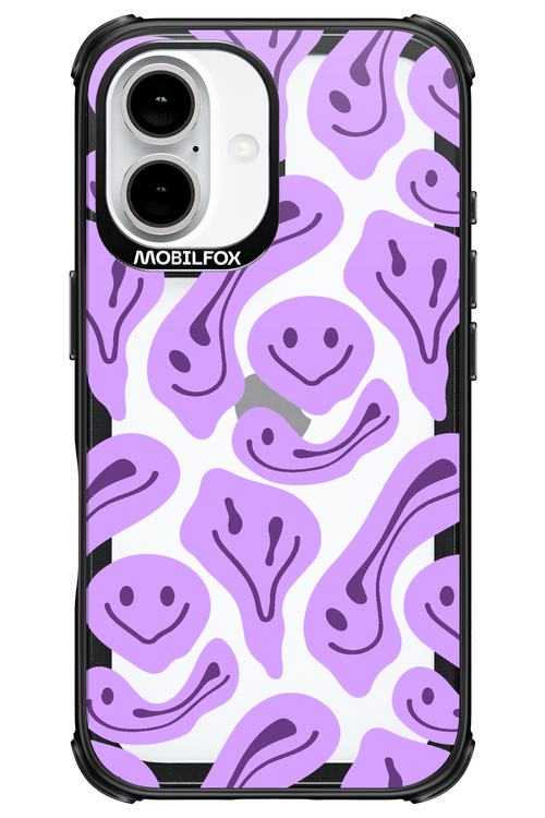 Fluid Smiley Purple - Apple iPhone 16