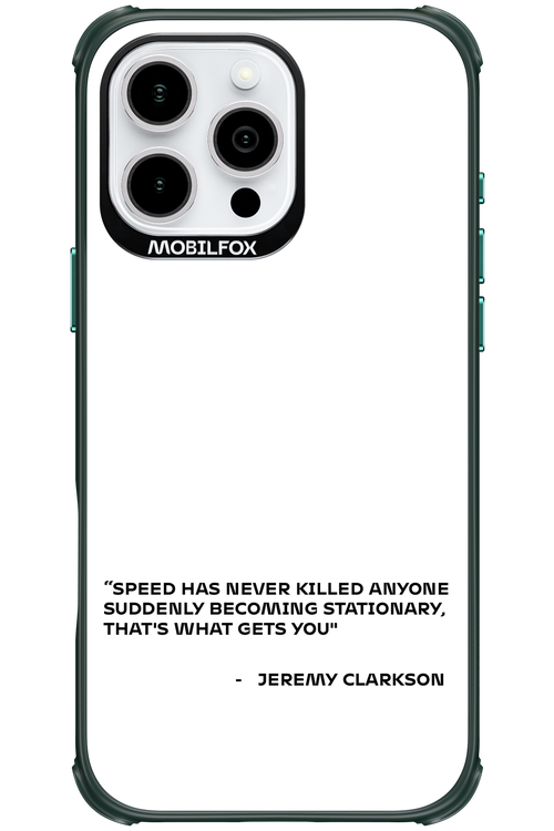 Speed Philosophy 2.0 - Apple iPhone 16 Pro Max
