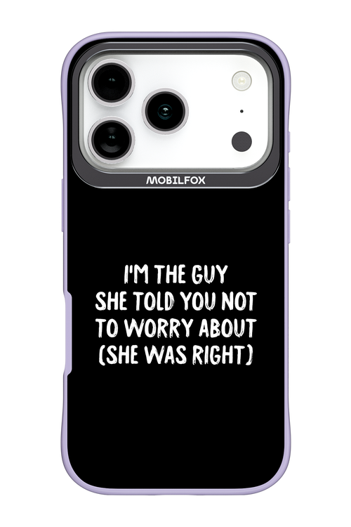 She was right 2.0 - Apple iPhone 17 Pro