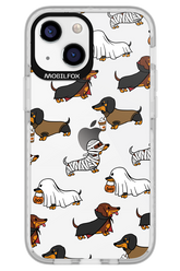 Scary Dachshund (Transparent) - Apple iPhone 13 Mini