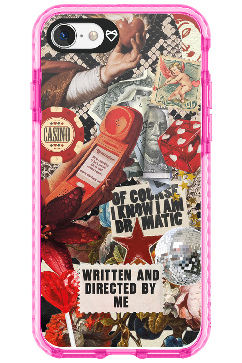 RED VINTAGE - Apple iPhone 8