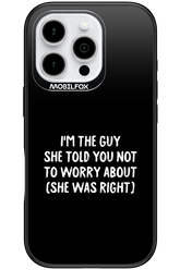 She was right - Apple iPhone 16 Pro