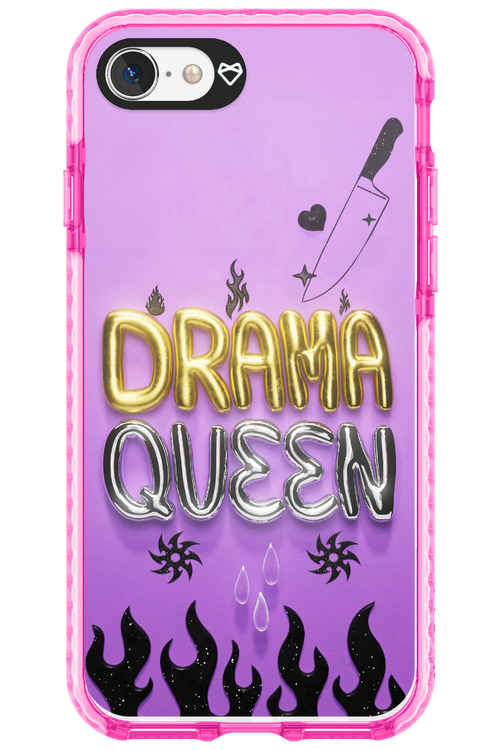 Drama Queen Purple - Apple iPhone SE 2022