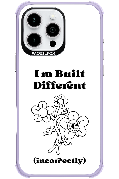 Incorrect Transparent 2.0 - Apple iPhone 16 Pro Max