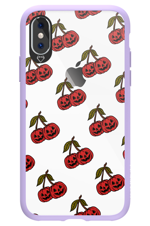 Spicey Pumpkin (Transparent) - Apple iPhone XS