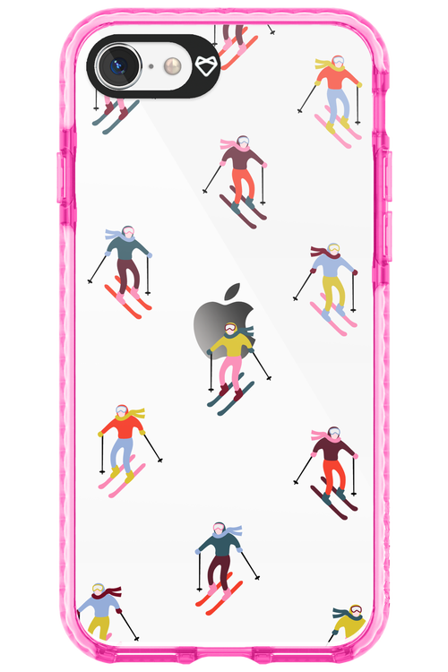 Snow Motion (Transparent) - Apple iPhone SE 2020