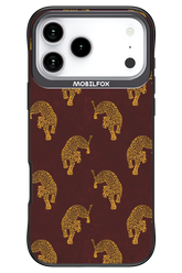 Burgundy Leopard Pattern - Apple iPhone 17 Pro Max