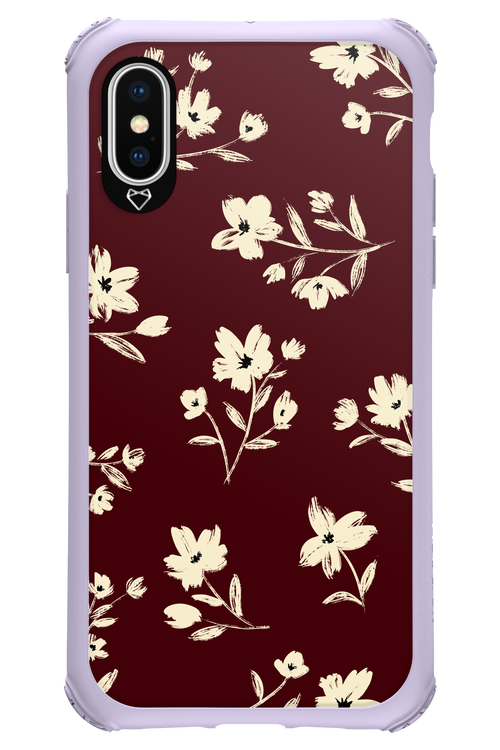 Bloom of Burgundy - Apple iPhone X