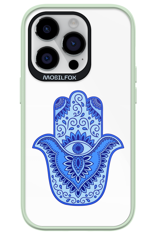 Hamsa Blue - Apple iPhone 14 Pro