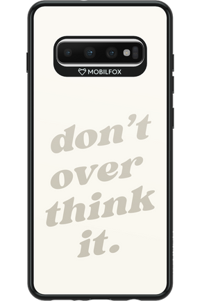 No OverThink - Samsung Galaxy S10+