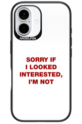 I'm not - Apple iPhone 16