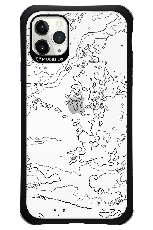 Contour Map - Apple iPhone 11 Pro Max