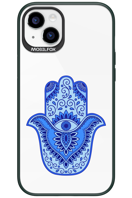 Hamsa Blue - Apple iPhone 15 Plus