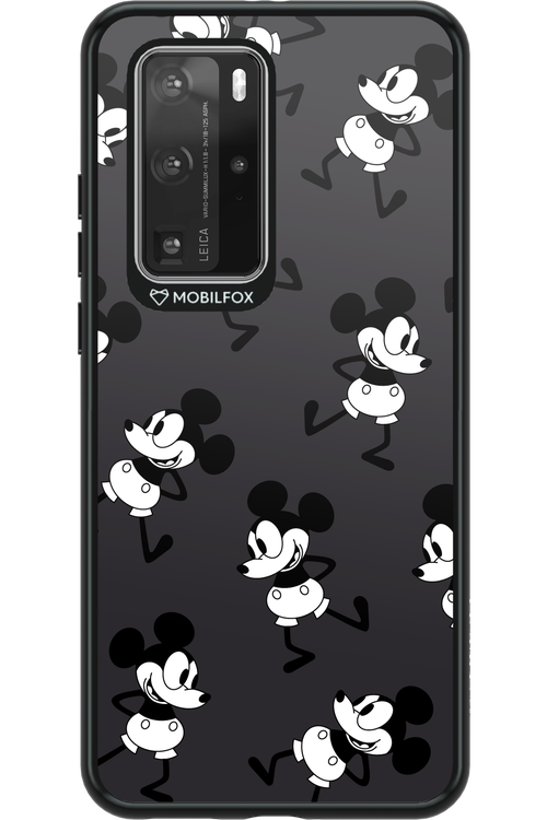 Iconic Mouse (antracite pattern) - Huawei P40 Pro