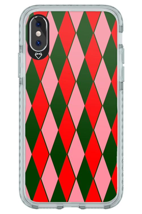 Retro Christmas - Apple iPhone X