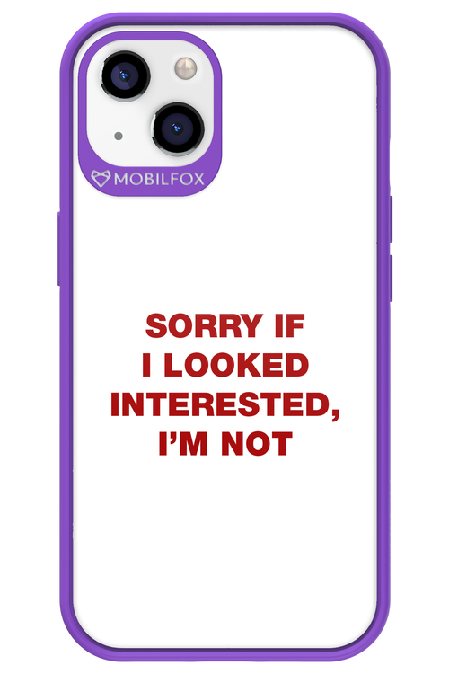 I'm not - Apple iPhone 13
