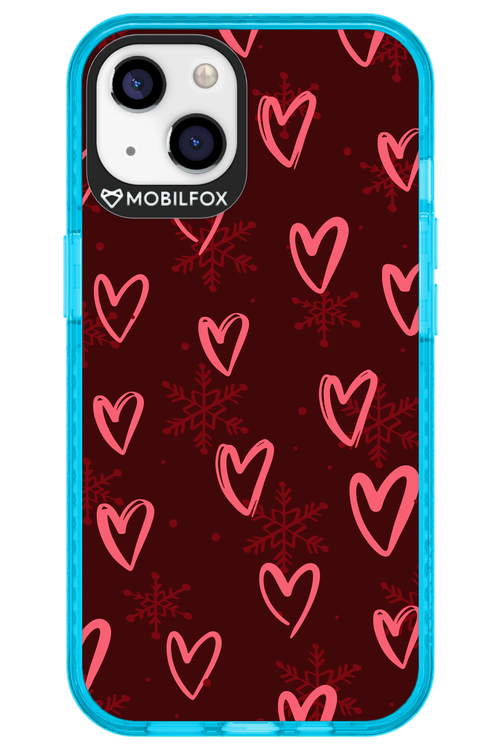Christmas Hearts - Apple iPhone 13