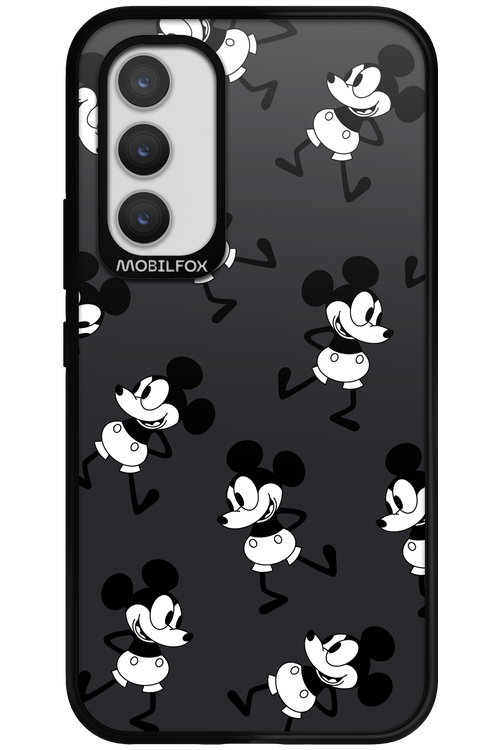 Iconic Mouse (antracite pattern) - Samsung Galaxy A34
