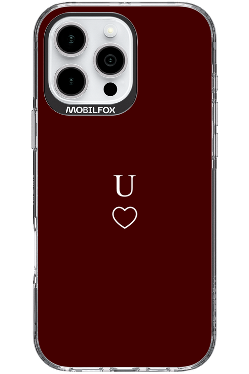 U Burgundia 2.0 - Apple iPhone 16 Pro Max