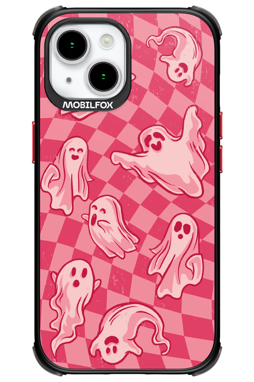 Strawberry Ghosts - Apple iPhone 15